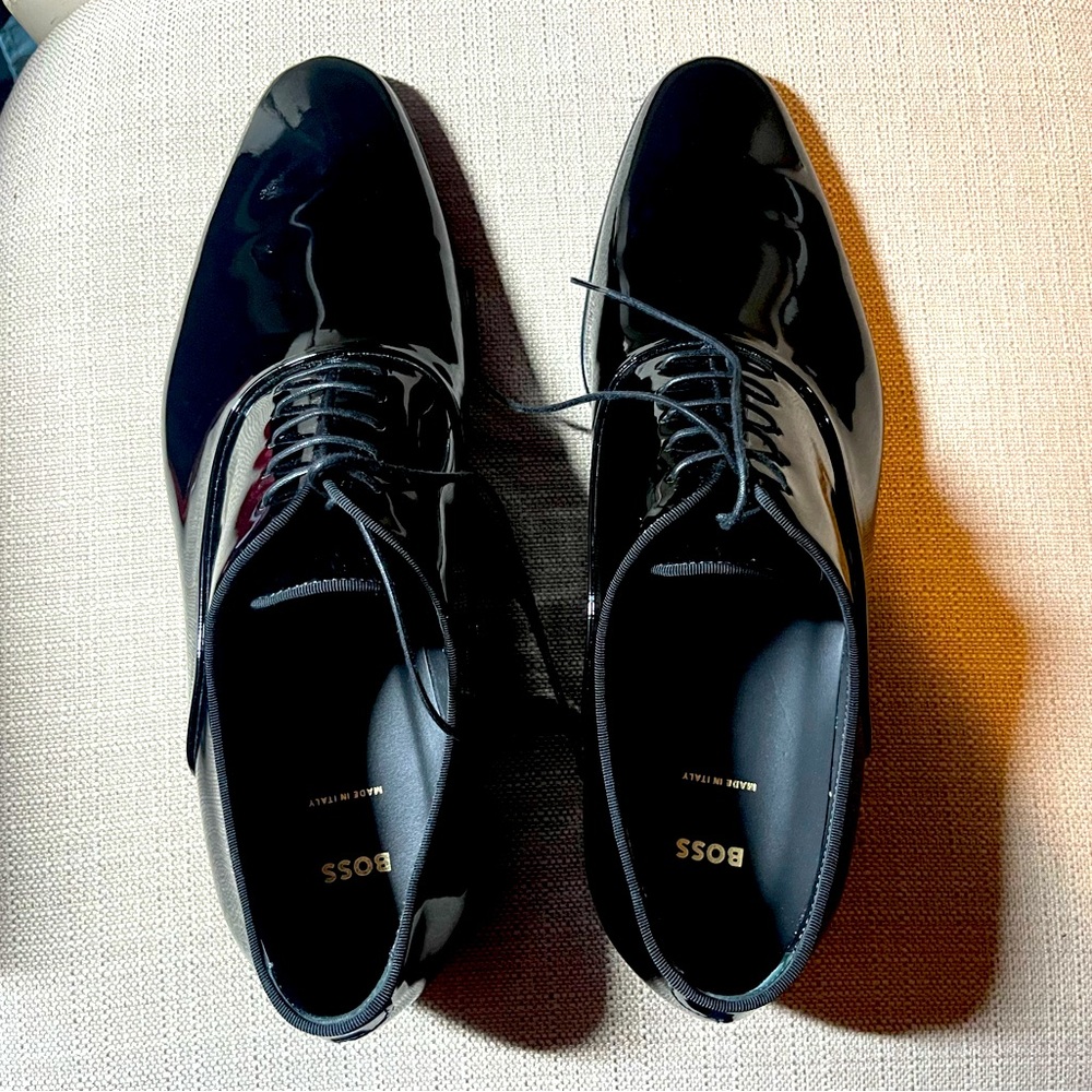 Hugo Boss Men Patent Shoes